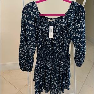 Edith Tiered Print Dress